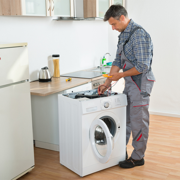 can you walk me through the steps of troubleshooting my washer issue in Chelan County